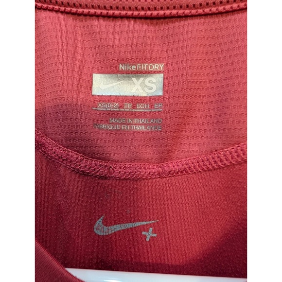 Nike Women's Pink‎ Sleeveless Athletic Tank Top XS Dri-FIT Running Fitness - Picture 3 of 4